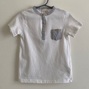 Zara Boys Collarless Tee